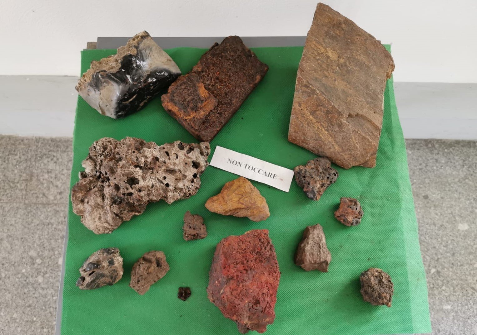 minerali estratti nelle zone di Stilo in Calabria