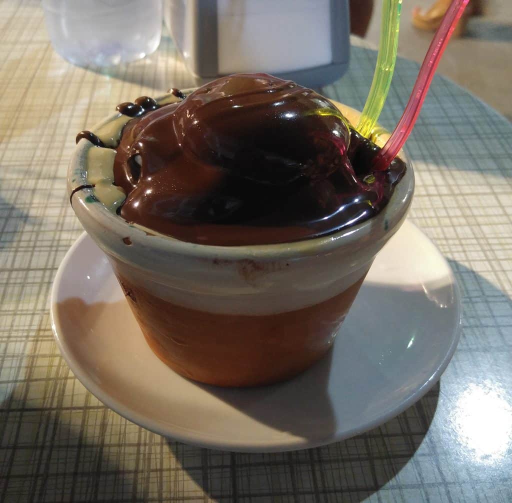 Gelato caldo-freddo