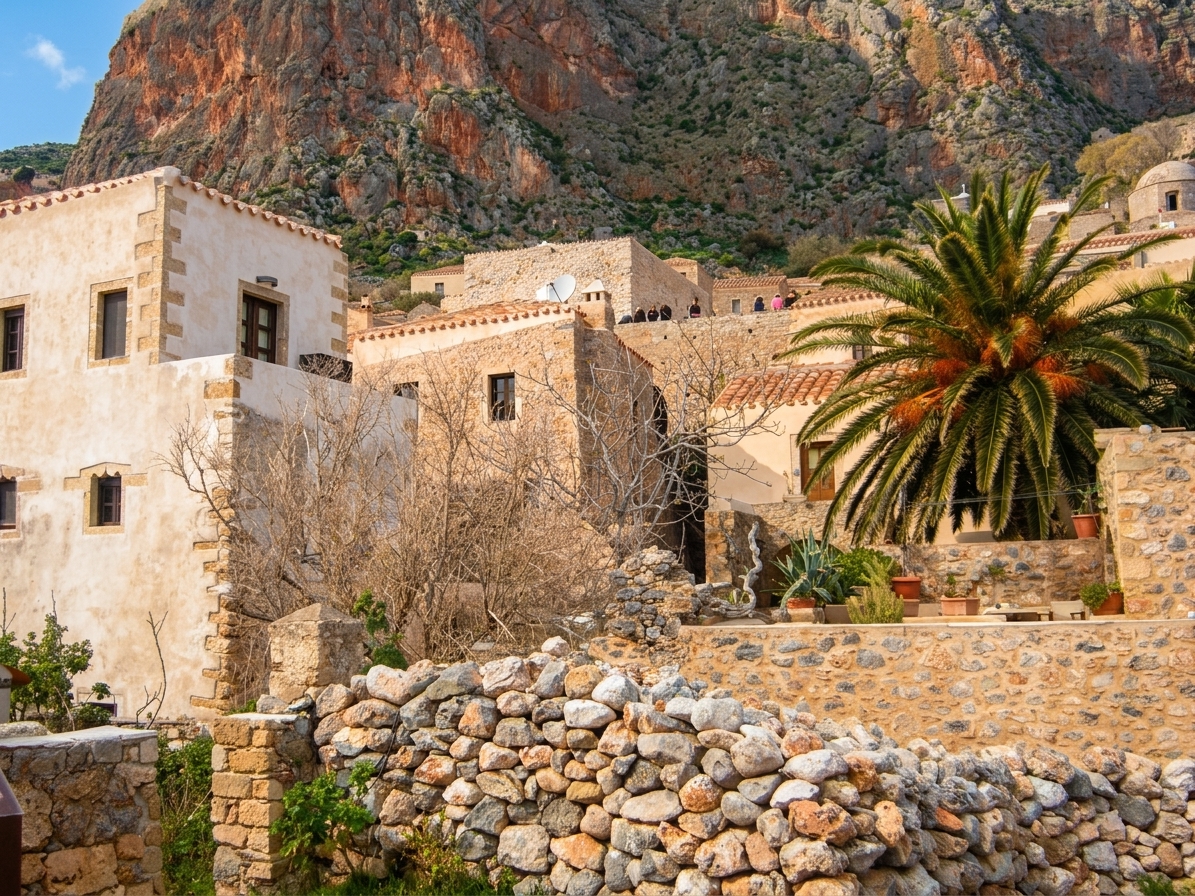 monemvasia-vista-case-pietra-tradizionali-del-borgo-grecia